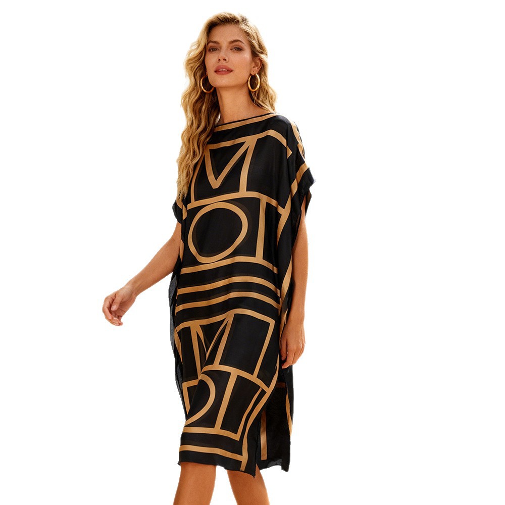 2026 chale de moda moda de playa vestido de vacaciones Amazon Hot Hot Summer Sun Shirt
