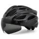 Bicycle Helmet Men's One-piece Cycling Helmet plus size Big Head Wai Highway Unisex Magnetic Lens