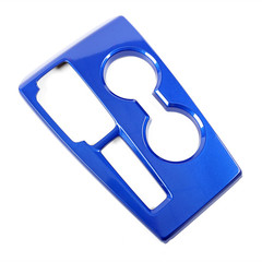 適用本田十一代22款新思域CIVIC/型格藍色內飾改裝裝飾排擋面板