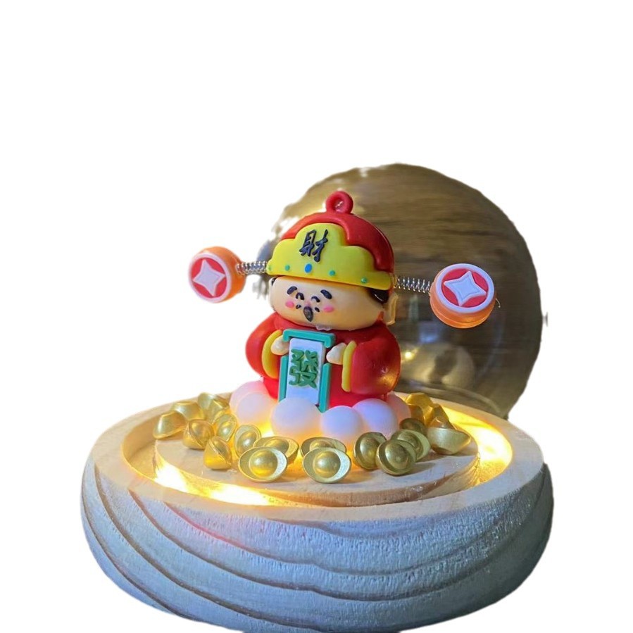 Diy felicitaciones luces nocturnas ricas atmósfera de cumpleaños muñecas decorativas hechas a mano para enviar a los amigos chicos y chicas creativas