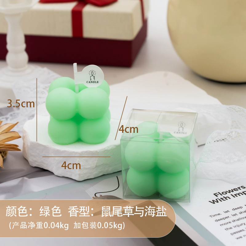 Cubo Rubik, regalo de aniversario, regalo de regalo de regalo de aniversario, dormitorio para no fumadores, adornos de mesa de perfume.