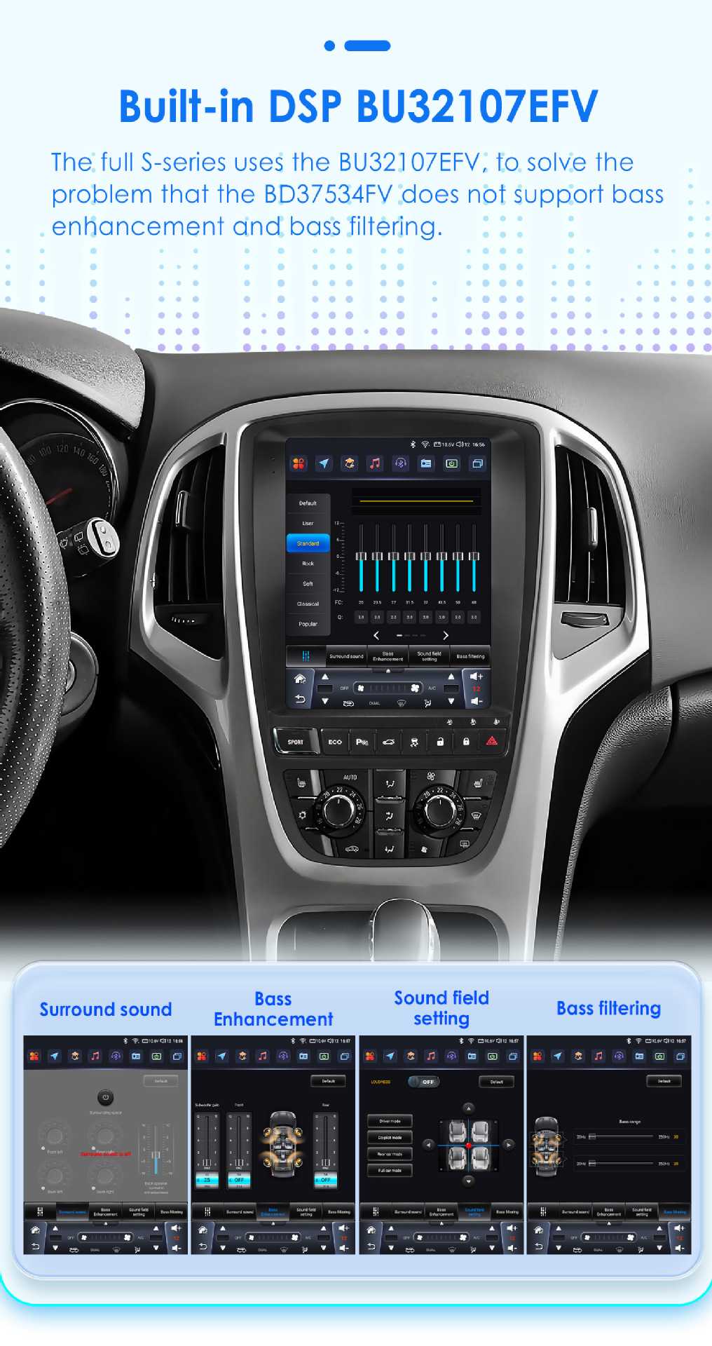 Suitable for Buick yinglang 09-15 vertical screen car Carplay Android navigation all-in-one machine