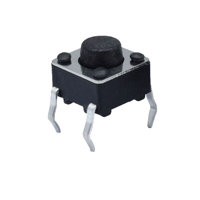 方形轻触开关高寿命耐高温家用电器电子设备按键开关四脚贴片开关
