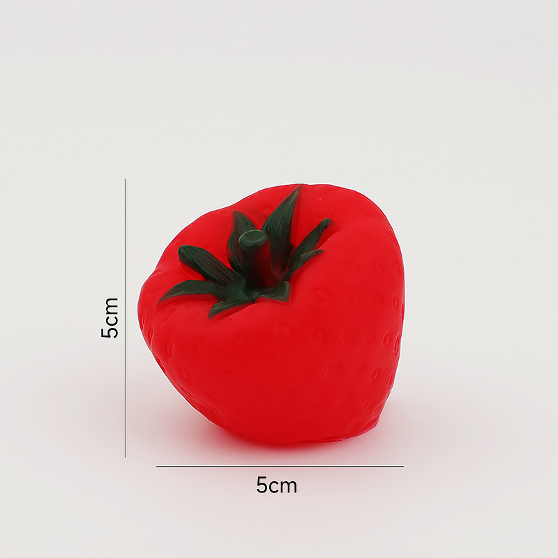 Simulación creativa para comer juguetes de frutas para niños en casa baño descompresión pellizco pellizco burbuja broma