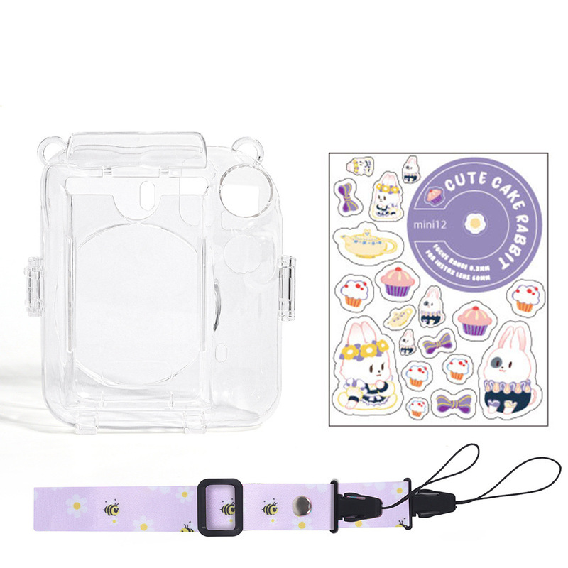 Polaroid instax mini12 Photo Transparent Storage Case Protective Case