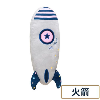 Cartoon Cute Interior Children's – Seat belt shoulder pad - rocket-45-50cm