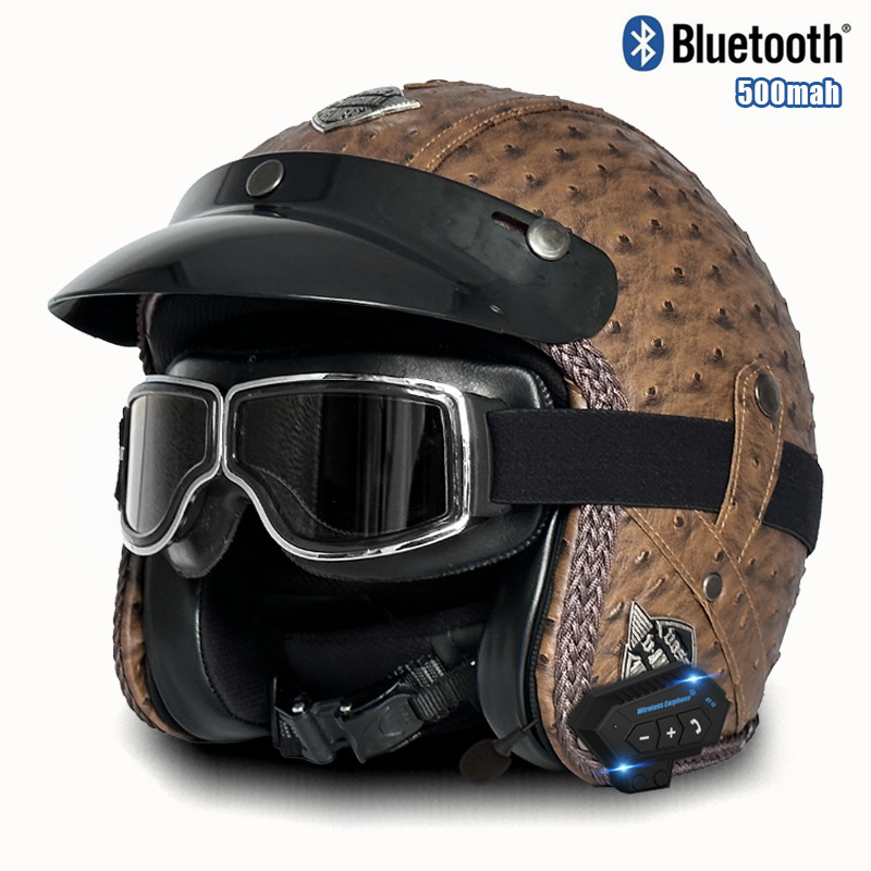 V 다크 브라운 파인애플 광장 복고풍 거울 블루투스