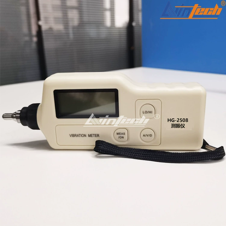 Поставка портативного цифрового прибора для измерения вибрации HG-2508 HG-2506-2507-2509 портативного измерителя вибрации с цифровым дисплеем