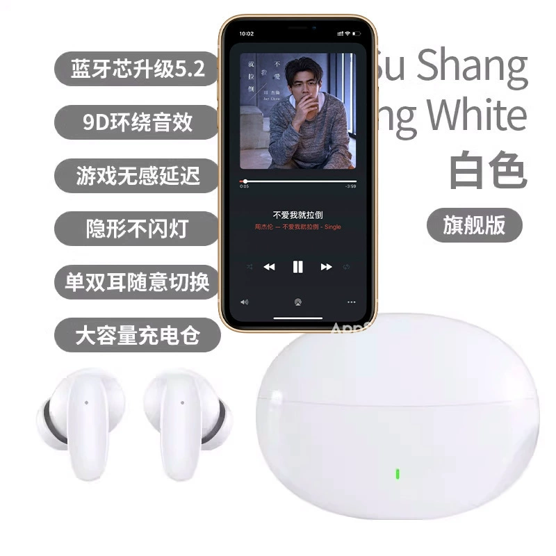 2024 Новый Берлин Вокс Bluetooth гарнитура беспроводной высококлассной шумоподавления реальная беспроводная движущаяся сверхдолгая батарея ухо