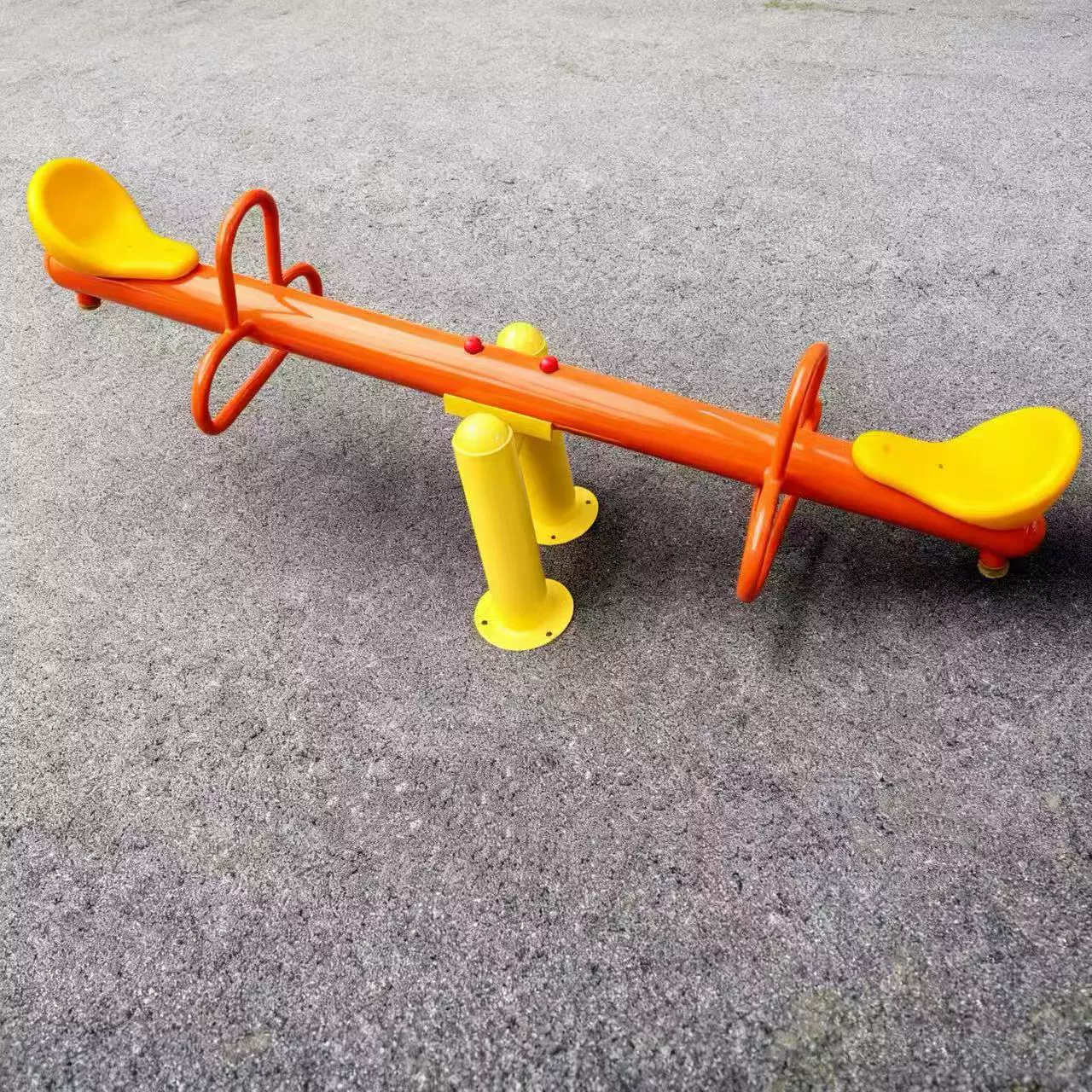 幼儿园小区儿童翘翘板户外摇马室外公园游乐设施双人跷跷板摇摇乐