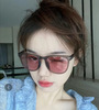 Summer sunglasses, fashionable ultra light glasses, sun protection cream, new collection, UF-protection