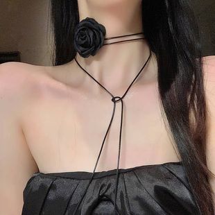 ɽ�軨��Ů����ϵ���choker�Ȧ��ɫõ�廨����i���i����i�