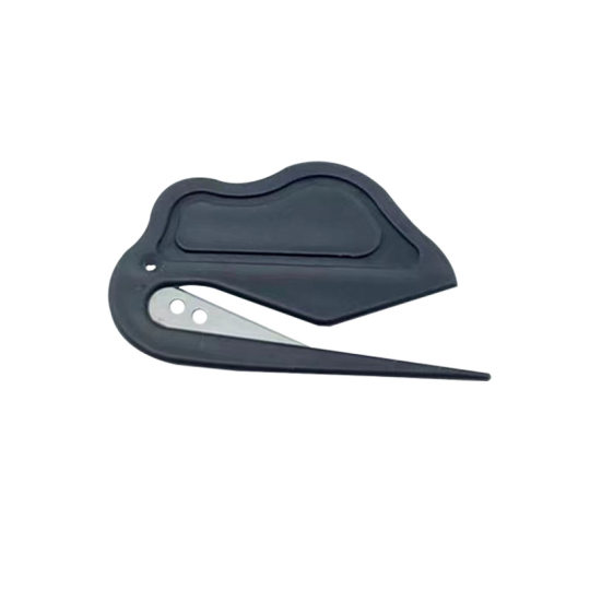 Plastic mini letter opener mattress film wrapping film unpacking office cutting paper opener pet open knot knife wholesale