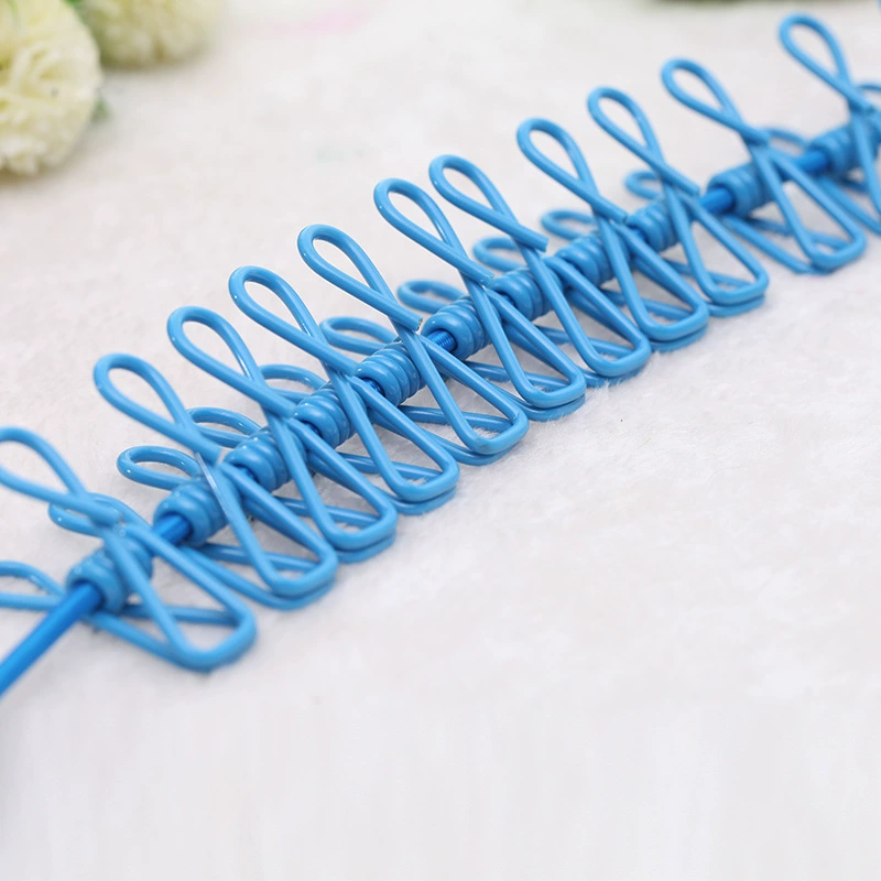 Travel drying rack, handheld clothesline, windproof elastic strap, socks