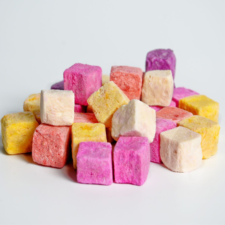 凍乾果粒酸奶脆健康輕食散裝廠家批發多種益生菌兒童零食酸奶塊