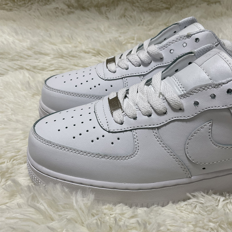 Nagata Manufacturer Air Force One Af1 Pure White Classic Low-Top White Shoes Couple Sneakers Export Wholesale