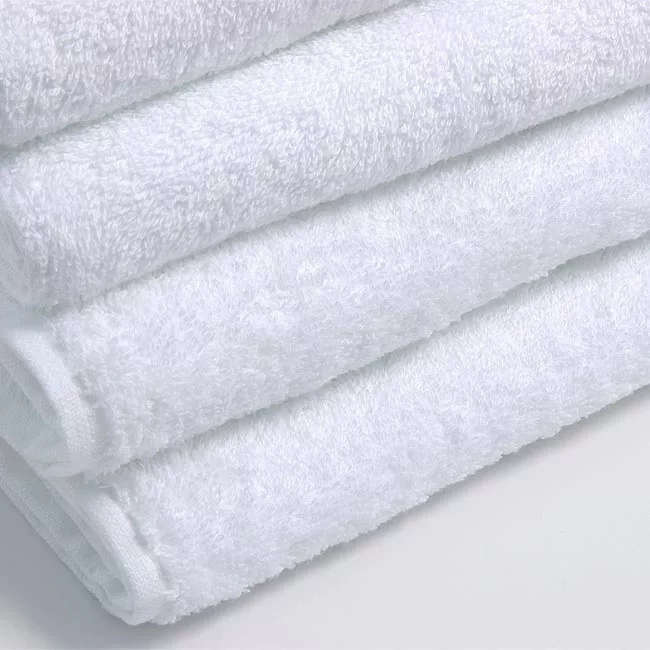 White cotton bath towel, wholesale, increased thickness, water absorbent, for beauty salons