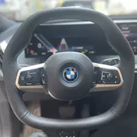Сиденье/руль? Текст: Suitable for 24 BMW 5 Series 525Li steering wheel cover genuine leather handle cover hand sewing special full-inclusive interior modification