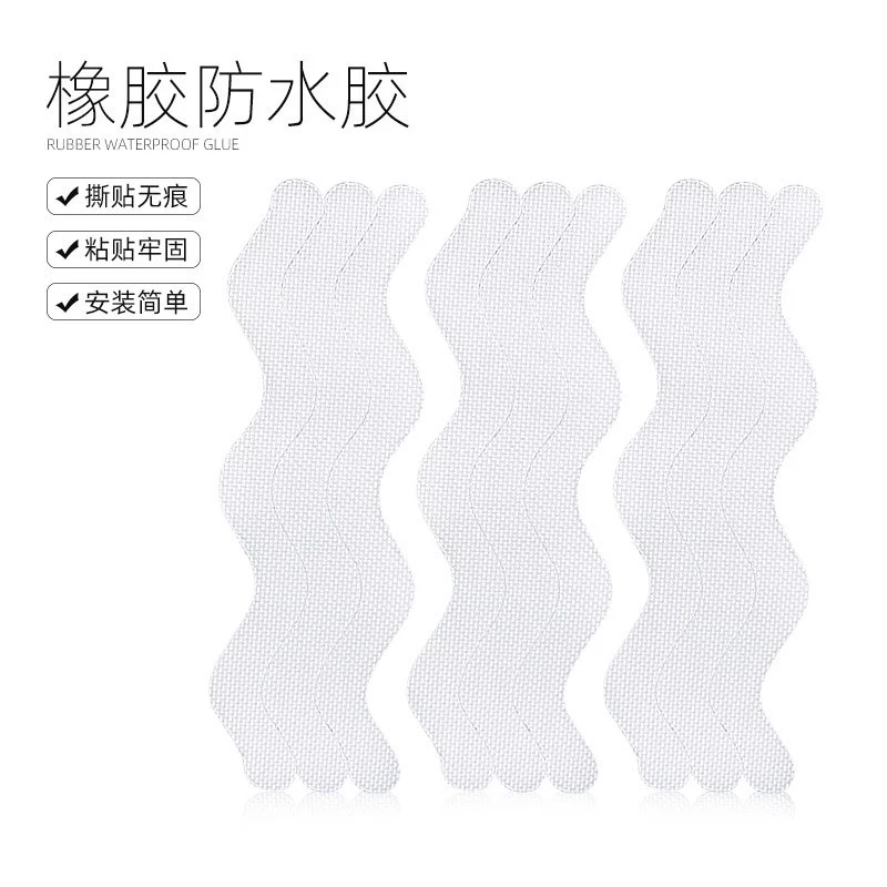 Bogji S-образная каменная кладка нескользкая наклейка для ванной лестницы ступеньки самоклеивающийся водонепроницаемый маслостойкий термостойкий прозрачный наклейка