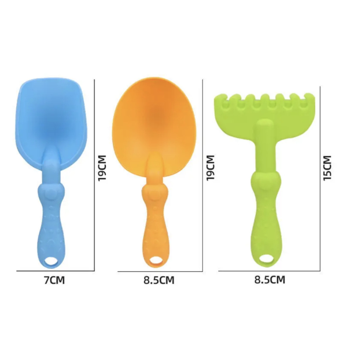 Set, color, 3 pieces