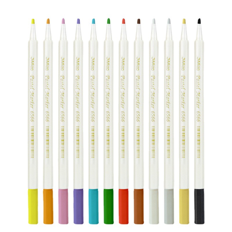 Nueva tiza de agua transfronteriza cuenta de mano pintada graffiti tarjeta de felicitación de bricolaje manicura base de algodón a base de agua varilla delgada marcador de polvo de agua