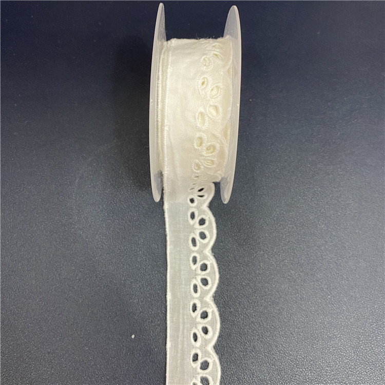 全棉刺绣花边 新款流行时尚服装工艺品蕾丝辅料花边源头 厂家现货