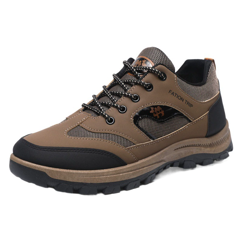 Одинарная хлопковая такая же трансграничная Мужская Спортивная повседневная обувь, модная уличная Теплая мужская обувь для бега и альпинизма на флисовой подкладке