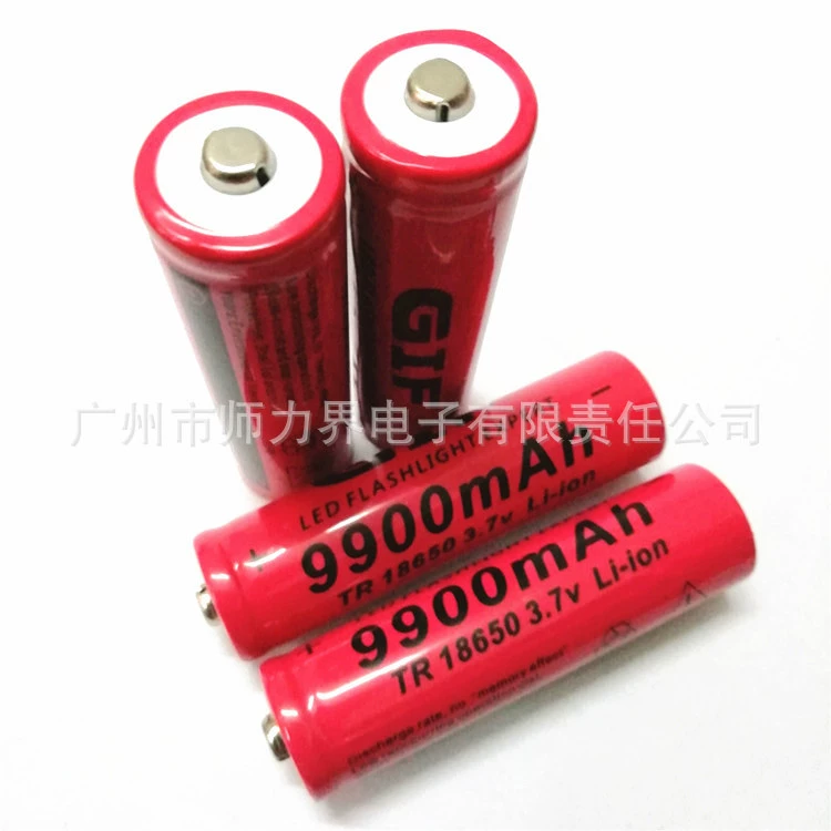 (Cross-border trading), lithium battery, explosion-proof flashlight, 9900mah, 7v