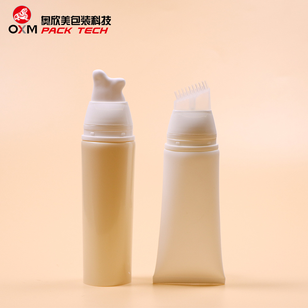 60g 100g 200g颈霜软管30g颈部按摩滚轮软管包材乳液瓶化