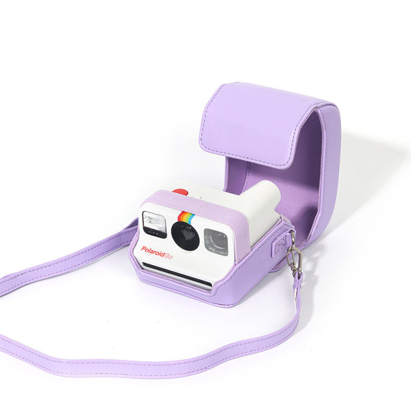 Suitable for Polaroid Go Instant Camera, Anti-Scratch, Anti-Drop, Anti-Scuff Protective Leather Retro Camera Bag Suitable for Polaroid Go Instant Camera, Anti-Scratch, Anti-Drop, Anti-Scuff Protective Leather Retro Camera Bag