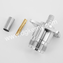N-KF3 Nֱĸ�^25.4mm�Ŀ׷��m���RG58 LMR195 LMR200 �B����