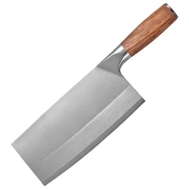 Cuchillo de cocina de acero inoxidable forjado de dos piezas Cuchillo de corte afilado para el hogar Cuchillo de cocina Cuchillo de carne Cuchillo de chef Cuchillo de doble uso