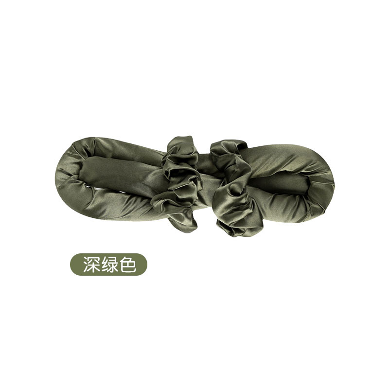 다크 그린 (컬링로드 + 클립 + 두 개의 헤어 루프)