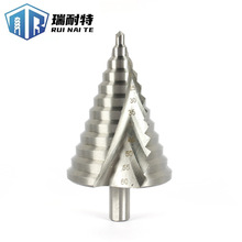 6-60宝塔钻阶梯开孔器 螺旋槽三角柄宝塔钻头扩孔钻台阶钻头批发