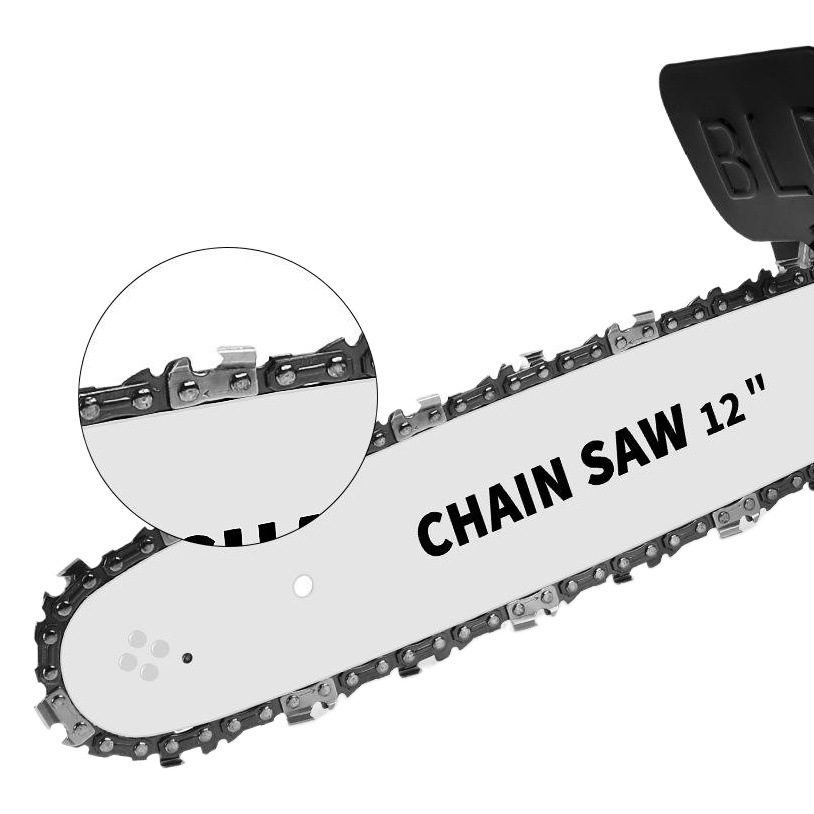 Hilda herramienta eléctrica amoladora angular sierra de cadena eléctrica máquina de pulido modificado convertidor de sierra eléctrica 12 "amoladora de ángulo giratoria sierra de cadena