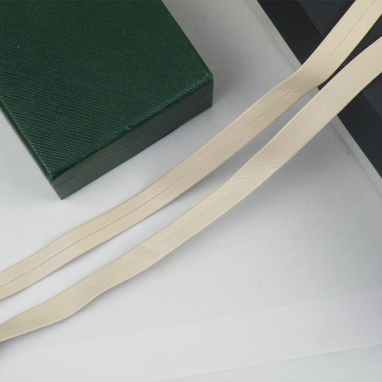 1 cm de color pu prensado banda de borde accesorios de prenda de vestir banda de borde textil decoración de cuero accesorios cuerda