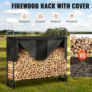 European and North American Courtyard Wood and Firewood Storage and Organization Shelves Charcoal Shelves Simple Modern Heavy-Duty Cross-Border E-Commerce