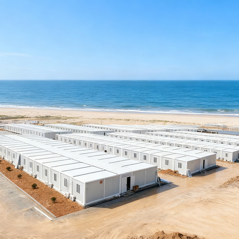 Casa de tablero móvil de contenedor casa de marco integrada oficina sitio de construcción de vivienda de montaje casa móvil caja