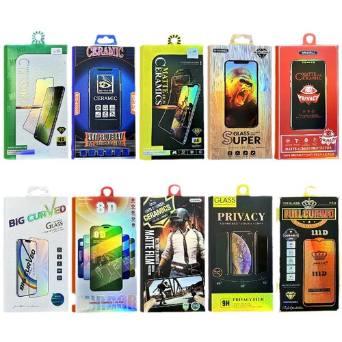 Apple 15 tempered film packaging box 6.7-inch mobile phone screen privacy film HD film three-dimensional box packaging