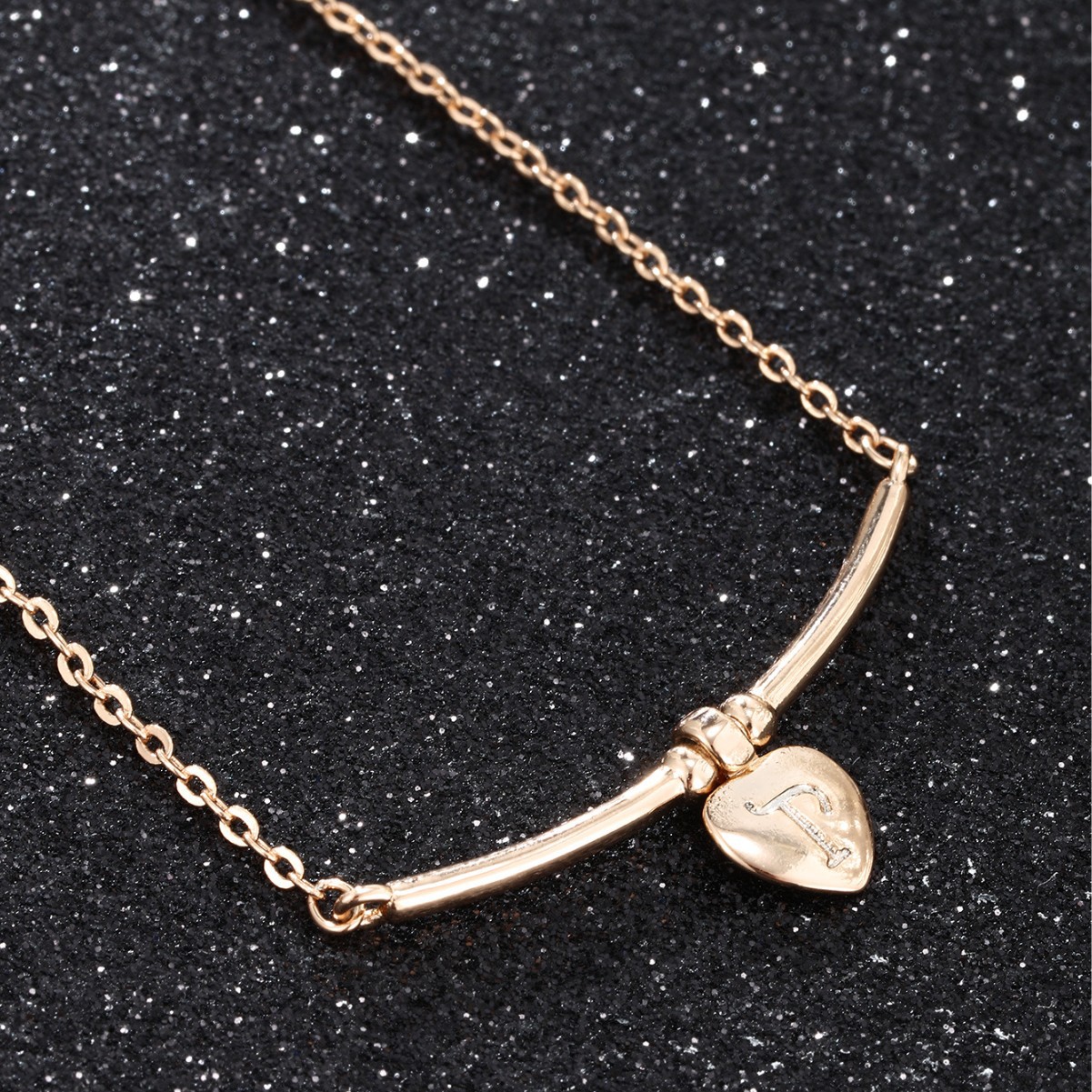 Xuping Europa y América de moda pequeña y exquisita letra de amor pulsera de moda femenina diseño de joyería de oro 18K al por mayor