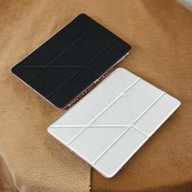 华为新款3+Y折适用华为11/10.95磁吸支架皮套华为带笔槽透明壳