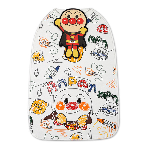 ins new sweat towel pure cotton double layer cotton sweat towel cartoon embroidery children's pad sling extra large sweat absorbent towel