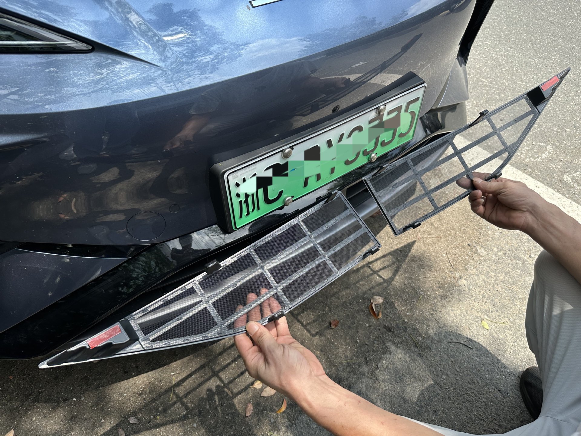 Suitable for Byd Sea Lion 07 Ev Insect-Proof Net, Front Grille, Car Front Face, Byd Sealion 7