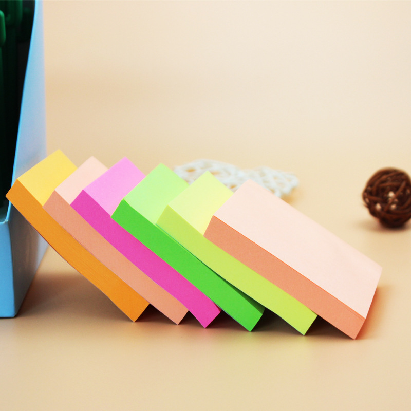 Nota adhesiva cuadrada color n-times note tear-able mensaje nota para estudiantes n-times nota