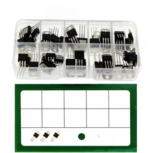 50PCS TO-220 series high-power three-terminal voltage regulator triode 10 specifications LM317T--L7824