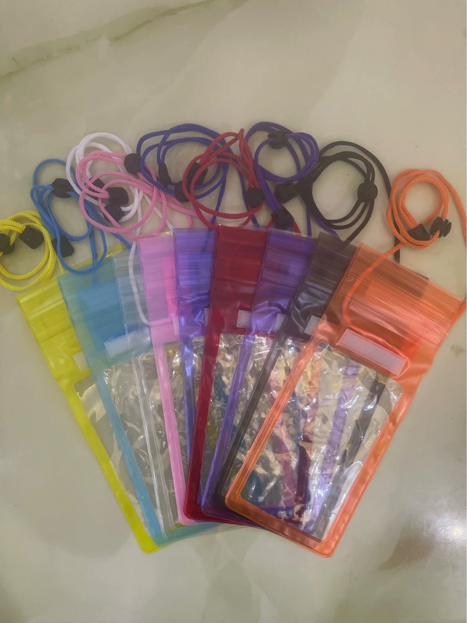 Velcro мобильный телефон водонепроницаемый мешок десять цветов