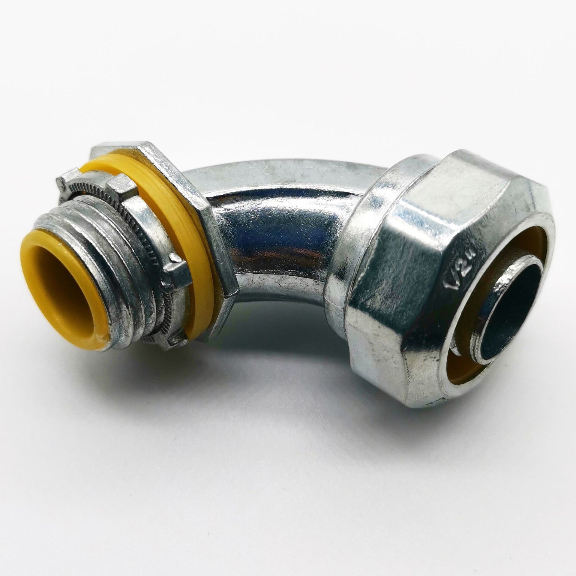 90度UL软管防水接头Zinc Liquid Tight 90 degree connector