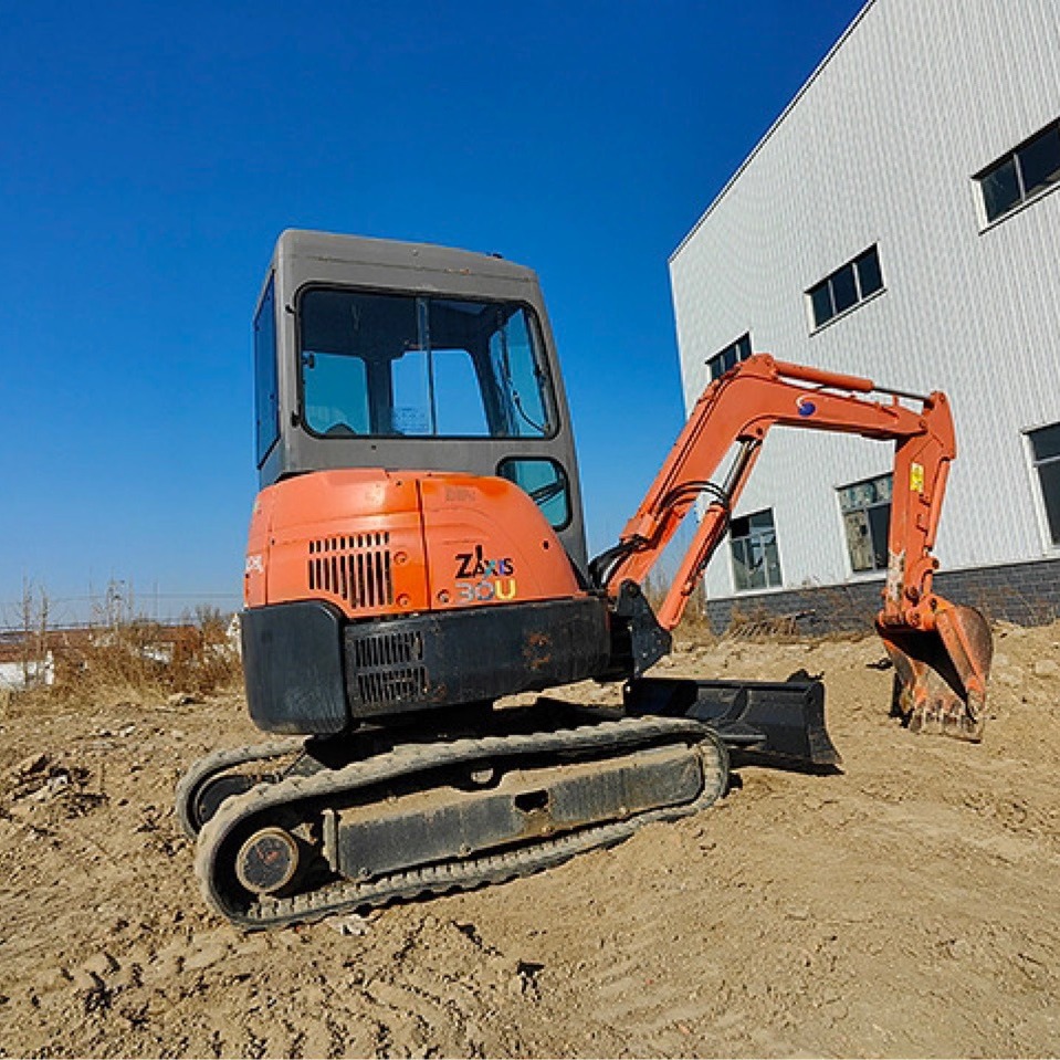 Exportación de línea nacional y extranjera de segunda mano Hitachi 30 35 55 pequeña excavadora ecologización especial