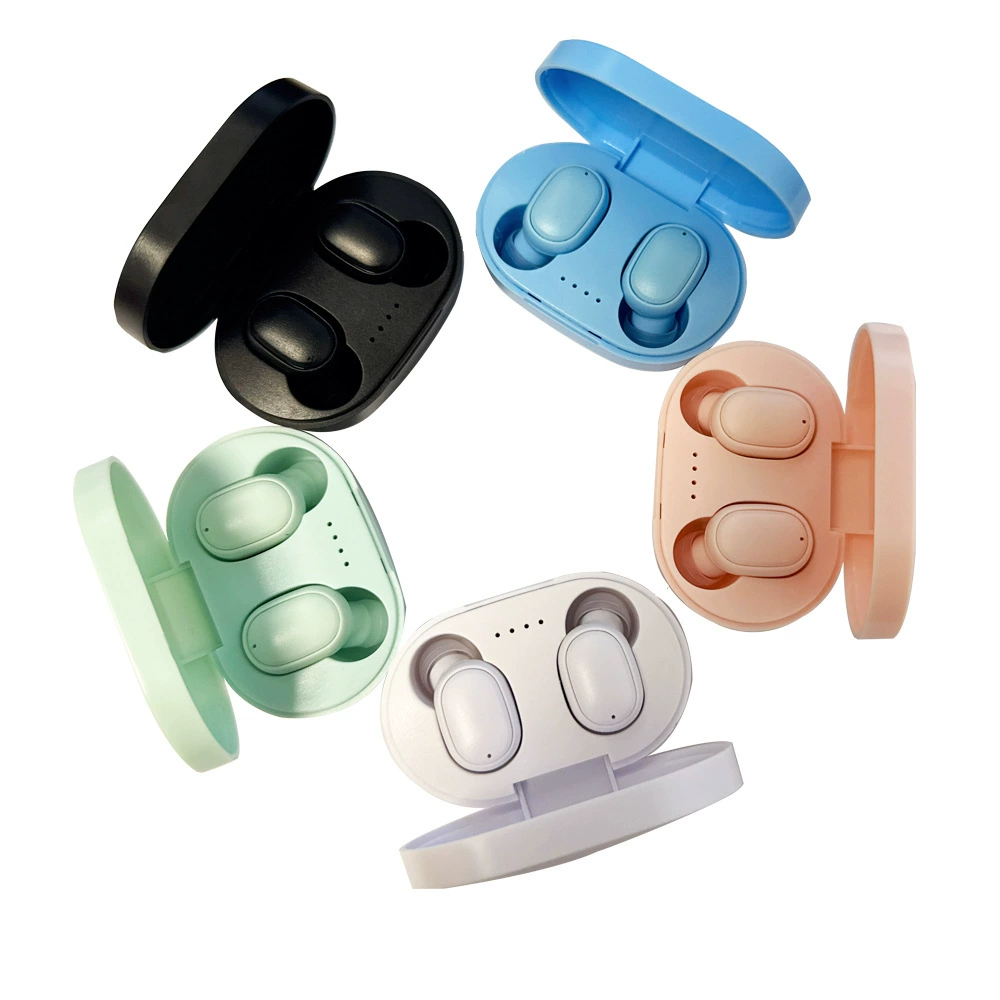 Wireless Earbuds 6S, Bluetooth 5.3, Button Control, Compact Charging Case