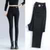 3635 elastic waist fake button single style